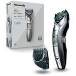 Panasonic ER-GC71 Beard and Hair Trimmer, Men's, Cordless/Corded Operation with 2 Comb Attachments and and 39 Adjustable Trim Settings, Washable