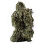 HAOTZ Hunting Ghillie Suit Camo Woodland Camouflage Forest Hunting Sets 3D Tactical Suits Sniper Clothes Hunt Outdoor Costume for Unisex Adults and Storge Bag (Ghillie Suit)