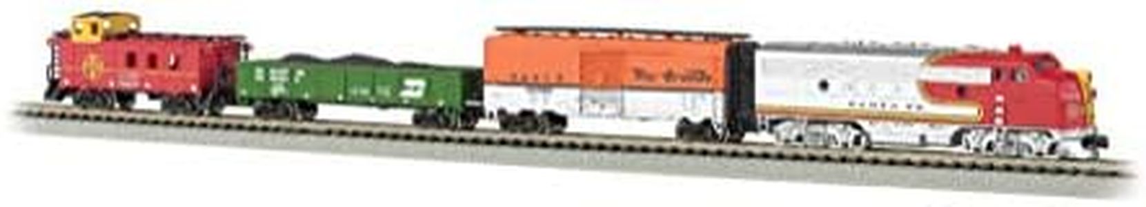 Bachmann Trains - Super Chief Ready to Run Electric Train Set - N Scale