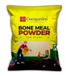 Cocogarden Steamed Bone Meal for Plants 900 gms - Organic fertilizer Powder for Home Gardening, Rich in Phosphorus and Calcium, Nutrient Supplement, Promotes Flowering, Fruiting & Root Development