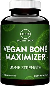 MRM - Vegan Bone Maximizer, Supports Bone Strength, Density and Health, Made From Organic Certified Algae (120 Vegan Capsules)