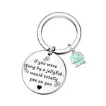 QMVMV Friendship Keyrings Gifts for Women Best Friend Birthday Christmas Presents Funny Keychain