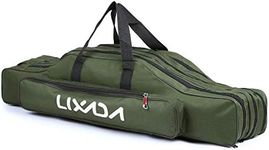 LIXADA Fishing Rod Case 3 Layers Ox