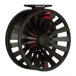 Redington Behemoth Series Die-Cast Adjustable 5/6 Fly Fishing Reel Spool with Nylon Reel Case, Black