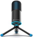 JLab Talk Go USB Microphone - PC Mic, Podcast, Condenser Microphones for Streaming, Gaming, Computer Desk & Laptop - Portable, Plug & Play, Professional Grade Recording, Studio Quality Resolution