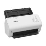 BROTHER ADS-4300N Office Document Scanner | Duplex - Back | A4 | Fast 40 Pages/Minute| Ethernet Network | Scan to USB | 80-Sheet ADF