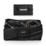 Rhinowalk Folding Bike Carry Bag 26 Inch Thick Bicycle Transport Storage Case Bike Travel Bag for Air Travel,Transport,Shipping Professional Cycling Accessories