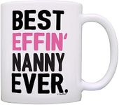 ThisWear Nanny Gifts Grandma Best E