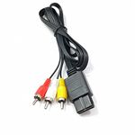 SZATXUK Composite AV Cable Compatible with N64/NGC/Super SNES (1.8m/6ft)