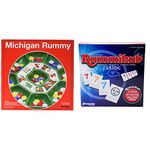 Michigan Rummy and Pressman Rummikub | Classic Rummy and Poker Blend + Original Rummy Tile Game