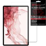 TECHGEAR Galaxy Tab S9 Plus & S10 Plus 12.4" Screen Protectors (SM-X810 / SM-X816 / SM-X820 / SM-X826) Ultra CLEAR Screen Protector Guard Cover Designed for Samsung Galaxy Tab S9+ & S10+