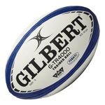 Gilbert G-TR4000 Trainer Rugby Ball (Navy, Size 5)