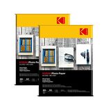 Kodak 180 GSM A4 Glossy Photo Paper – Water Resistant, Pack of 2 x 20 sheets, Compatible with all Inkjet Printers