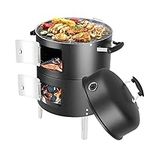 SUNLIFER Portable Charcoal BBQ Gril