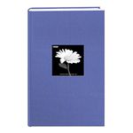 Pioneer Photo Albums 300 Pocket Fabric Frame Cover Photo Album, Sky Blue