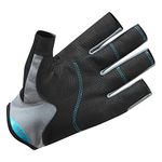 Gill Deckhand Sailing Gloves - Short Finger with ¾ Length Fingers - 50+ UV Sun Protection & Water Repellent