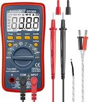 AstroAI Digital Multimeter True RMS 4000 Counts Volt Meter Auto Ranging Professional Multi Tester Measures AC/DC Current, Voltage, Temperature, Resistance, Continuity, Frequency, Diodes, Duty