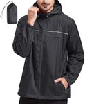 SWISSWELL Rain Jacket Men Waterproo