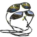 INMKALI Polarized Sunglasses For Men Women Hiking Driving Fishing Cycling Running Shady Rays Sports Sunglasses UV Protection