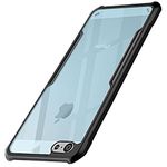 WOW IMAGINE Shock Proof Clear Back Cover Case Mobile Cover for Apple iPhone 5S | 5 | 5 SE (Hard | Hybrid PC + TPU | Full Armour Device & Camera Protection | Black)