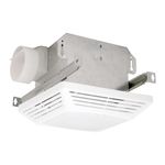 Air King ASLC50 Advantage Exhaust Bath Fan with 50-CFM and 3.0-Sones for 100-watt Incandescent Bulbs, White Finish