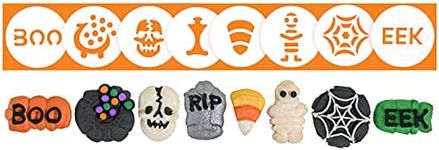 Impress Bakeware Halloween Two 8 Disk Set for Cookie Presses