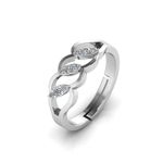 Miss Highness 925 Pure Silver Adjustable Women Rings | Rings for Women and Girls | Gift for Ladies | With Certificate of Authenticity and 925 Stamp (Women-Rings-P01) (Design-11)