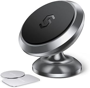 SYNCWIRE Support Téléphone Voiture Magnétique - Support Portable Voiture Rotation 360° pour iPhone 11 Pro Max, Samsung S10, Huawei P30 Pro, GPS, etc.