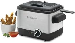 Cuisinart CDF-100C Compact Deep Fryer, SILVER/BLACK