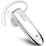 New bee Bluetooth Earpiece Wireless Bluetooth Headset Handsfree in Ear with Clear Voice Capture Technology Bluetooth In-Ear Headset for iPhone Samsung Huawei HTC, Sony, etc