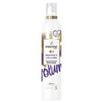 Pantene Hair Mousse For Volume, Heat Protection Spray Hair Thickening Products For Women, 6 x 200 ML, Volumising For Thicker, Fuller Looking Hair, Non Sticky With Biotin For Fine Hair, VALUE PACK
