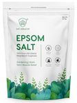 MY ARMOR Epsom Salt for Plants & Bath, USP Grade Magnesium Sulphate MgSO4, Gardening & Also Suitable for Muscle Relief, Relieves Aches & Pain, Bath Salt, 2.3 Kg