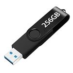 USB Flash Drive 256GB, Portable Thumb Drive: Memory Stick 256GB, Large Capacity USB Drive with Keychain, High-Speed USB 2.0 Data Storage Flash Drive 256GB for PC/Laptop