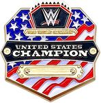 WWE United States Champion Pin- Special Edition American Flag Slam Crate Collectible Pin- Authentic Raw WWE Extremes Championship Belt Pin