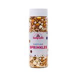 Tastycrafts Mix Metallic Sprinkles, 100 GM | Edible Sprinkle | Colorful Dazzling Sprinklefetti | Baking Cake Items | Candy Toppers for Cake, Cupcake, Dessert, Pastry, Cookies Decorations - DM 001