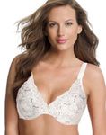 Playtex Secrets Women's Feel Gorgeous Underwire Bra, Warm Steel Embroidery,42D