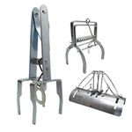 Elixir Gardens Mole Trap Scissor-Type | 1-20 Quantities Available | Professional Quality & Heavy Duty | Fast & Humane Traps | x 12