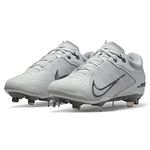 Nike Women's Hyperdiamond 4 Elite Softball Cleats, Grey, 7