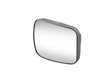 HELLA 8SB 015 039-081 Wide-Angle Mirror - Screw-on - Black - Width: 219mm - Height: 164mm - Left and right