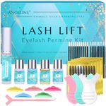 Lash Lift Kit, Eyelash Perm Kit, Semi-Permanent Eyelash Lift Kit, Professional Curling Eyelash Perm Kit, Suitable for Salon & At Home Lash Lift Kit