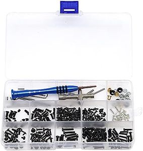sharprepublic Juego De Caja De Tornillos para Wltoys 1/14 144001 RC Car