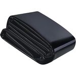 MAHIRA 300 Micron HDPE Pond Liner Sheet, 3ft x 50ft, Heavy Duty Black, for Fish Ponds, Small Garden, Backyard Waterfalls, Lilly Ponds, Garden Pond Lining, Durable & Waterproof