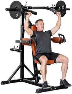 Deltoid and Shoulder Press Machine, Lateral Raise Machine with Adjustable Seat and Backrest, 800 lbs Capacity Upper Body Trainer