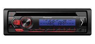 Pioneer MVH-S120UBG 1-DIN receiver with blue illumination, USB and compatible with Android devices.