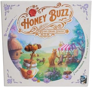 Goliath Honey Buzz Board Game - Tile Placement Strategy Game Wooden Components, 1-4 Players, Ages 10 and Up