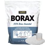 Harris Borax Laundry Booster and Multipurpose Cleaner, 1.5lb