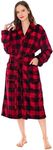 PAVILIA Fleece Robe For Women, Plus
