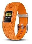 Garmin vívofit Jr 2, Kids Fitness/Activity Tracker, 1-Year Battery Life, Adjustable Band, Star Wars Light Side, Bright Orange (Renewed)