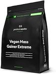 Protein Works - Vegan Mass Gainer Extreme | High Calorie Protein Powder | Weight Gainer | Vitamins & Minerals | 5 Shakes | Chocolate Silk | 1kg