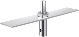 SFNSM Ice Fishing Auger Drill Adapter with 8.2in Metal Plate, Ice Fishing Gear Accessories, Soil Drilling and Digging Project, Fits 1/2" Drill Chuck, 1/4" Hole, Ideal Fishing Gifts for Men